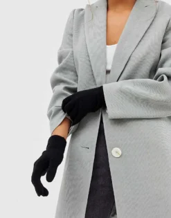 Pieces Touch Screen Gloves In Black For Women