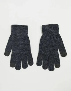 Pieces Touch Screen Gloves In Grey For Women