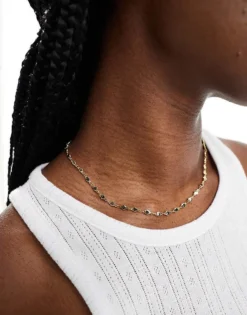 Pieces String Heart Necklace In Gold For Women