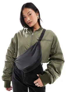 Pieces Bumbag In Black For Women